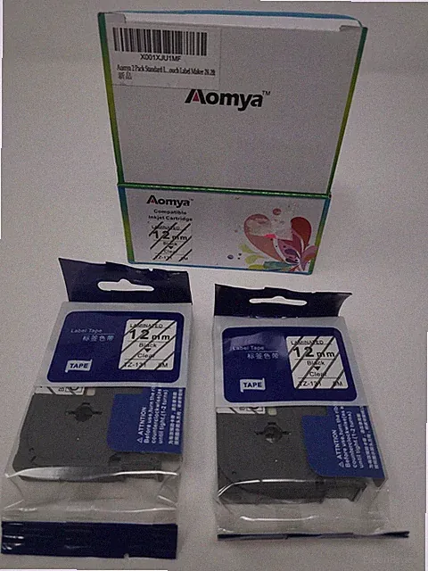Aomya Compatible Ink Cartridge Replacement TZ-131 2pack