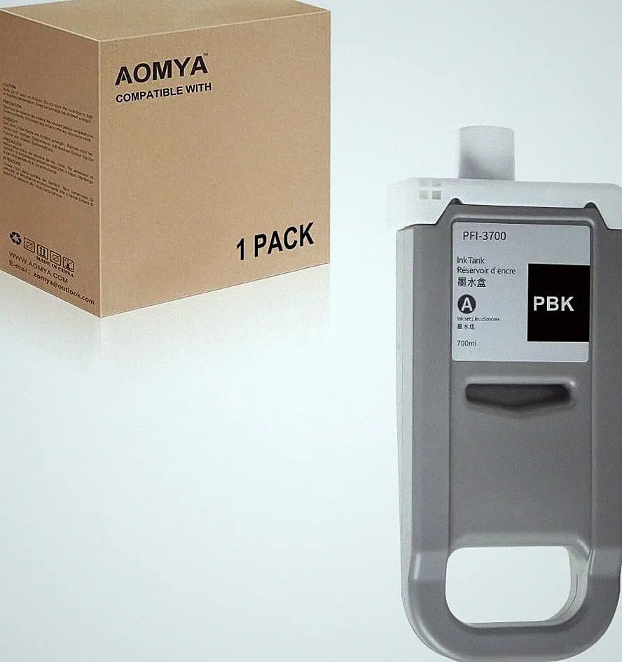 PFI-3700 Ink Cartridge Replacement Canon PFI3700 PFI3700 PBK Ink Tank, 2322