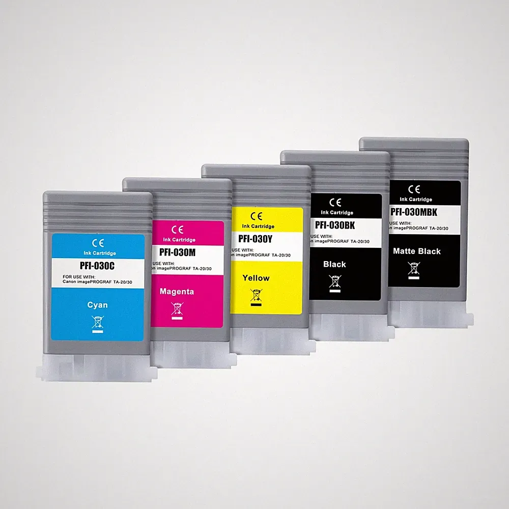 PFI030 Ink Cartridge 55-ml PFI-030 Pigment Ink Replacement PFI-030MBK PFI-030...
